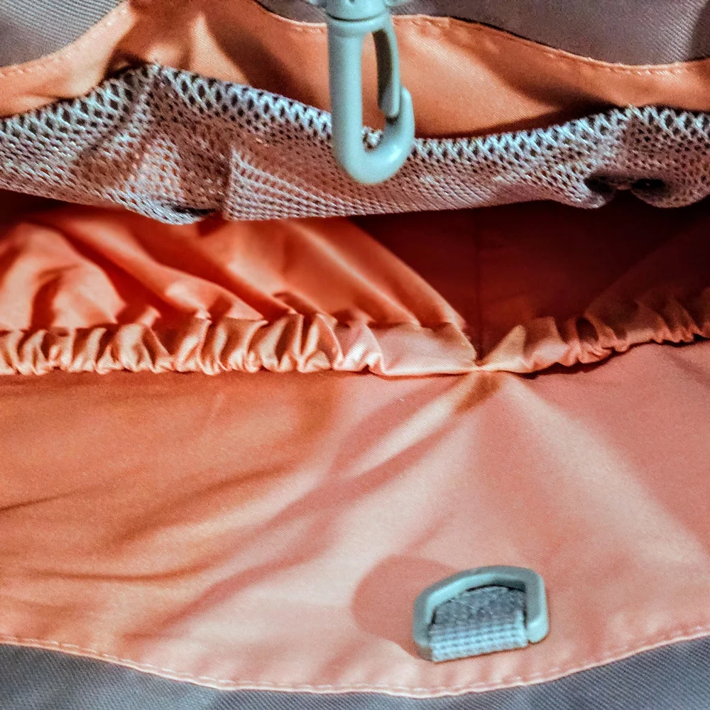 Skip Hop Gray and Pink Diaper Bag